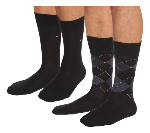 Pack X2 Calcetines 391156-32239 En Algodón Tommy Hilfiger