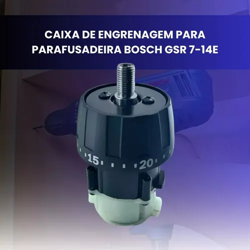 Caixa De Engrenagem Parafusadeira Bosch Gsr 7-14 F000617073 Caixa De Engrenagem Parafusadeira Bosch Gsr 7-14 F000617073
