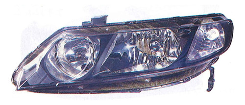 Opticos Delanteros Honda Civic 2007 - 2011