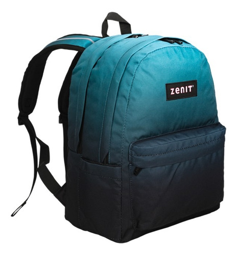 Mochila Zenit Dreams Doble Reparticion Degrade De Colores