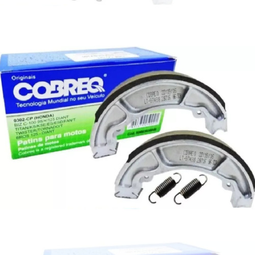 Lona De Freio Titan Patim 125 150 160 Fan Dianteiro Traseiro