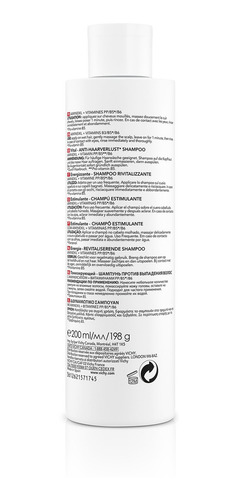Shampoo Vichy Dercos Thechnique Energizante Anticaída en frasco de 200mL por 1 unidad