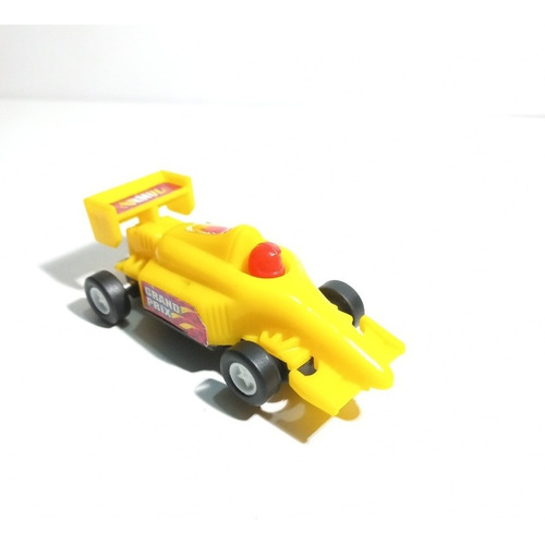 Carro Formula Plastico Con Escobillas Para Pista 10 Cm 