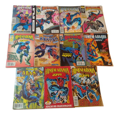 Lote  Revistas Homem Aranha 2099 Impecaveis