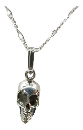 Dije De Calavera Caballero Plata Ley .925 Joyeria