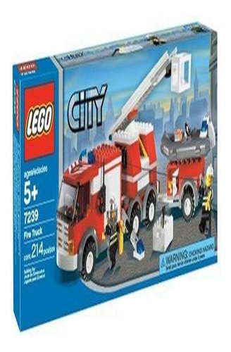 Set Juguete De Construcción Lego City Camión Bomberos 7239
