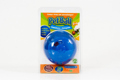 Imagem 2 de 2 de Brinquedo Bola Cães Interativo - Petball Médio - Pet Games