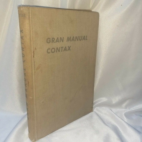 Libro Gran Manual Contax Por H. Freytag Fotografia
