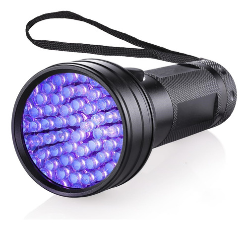 Lampara Luz Uv Violeta 395nm Detector Orina Linterna 51 Leds