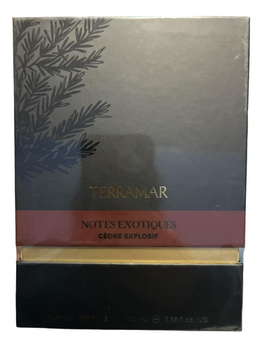 Perfume Terramar Para Hombre Cedre Explosif Notes Exotiques 