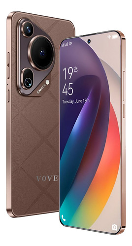 Dual Sim P70 Ultra 2025 Últimas El Más Popular 5g Wifi 16gb Ram 512gb Rom 6.8 Pantalla Grande Batería De Larga Duración Celular Android 14 Smartphone Marrón