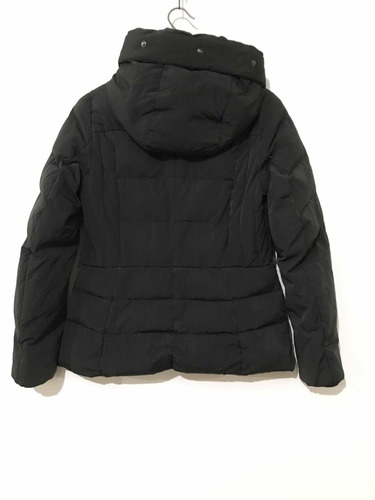 Plastic Island- Campera Relleno Pluma Con Capucha Importada (Usado)