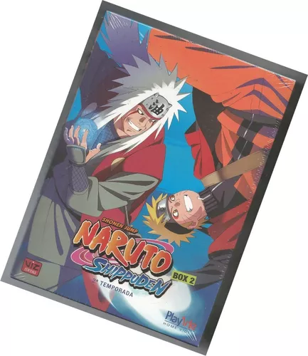 Box DVD Lacrado Naruto Shippuden 2a Segunda Temporada - Box 2