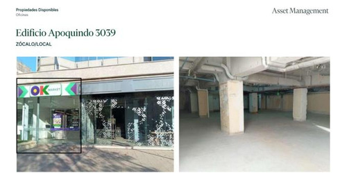 Local Comercial Apoquindo - Vecinal - Augusto Leguía Sur/ba