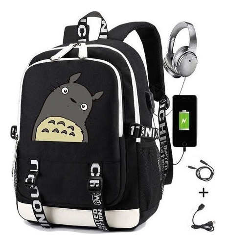 Zmshop Mochila Totoro Mi Vecino Japón Anime Impresión