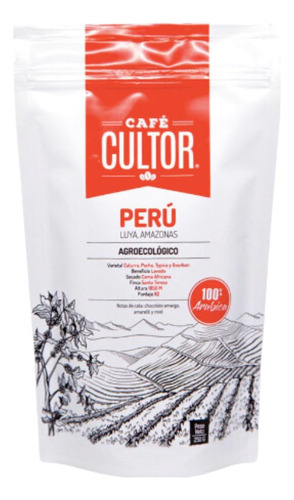 Café Cultor Agroecológico Molido X 250 Gr - Perú