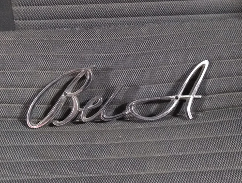 Emblema Lateral Logo Chevrolet Bel Air C/detalle