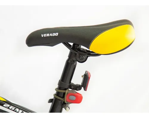 Verado Montaña Mtb Shimano Disco Suspension 21 Cambios Color Negro