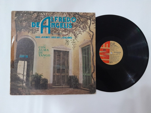 0035 Disco Vinilo Alfredo De Angelis Con Alma De Tango