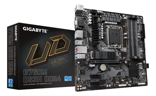 Gigabyte B760m Ds3h Ddr4 (lga 1700/ Intel/ B760/ M-atx/ D...