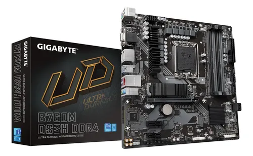 comprar Gigabyte B760m Ds3h Ddr4 (lga 1700\u002F Intel\u002F B760\u002F M-atx\u002F D...