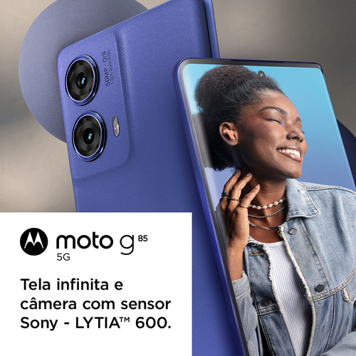 Moto G85 5G Dual SIM 256 GB azul 8 GB RAM