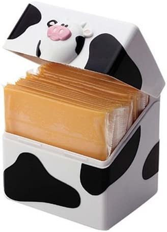 Joie Kitchen Moo Cow Queso Loncheado Envase Para Nevera |...