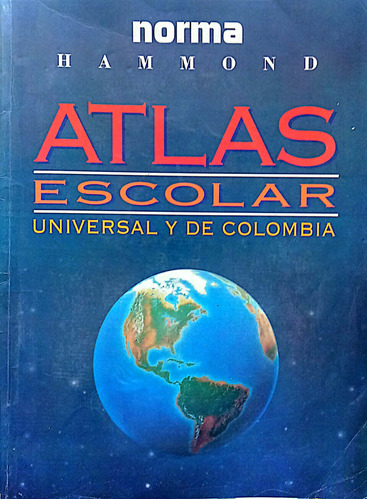 Atlas Escolar Universal Y De Colombia Libro Usado Y Original