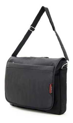 Morral Bandolera Portanotebook Primicia 24024 Rodas Negro