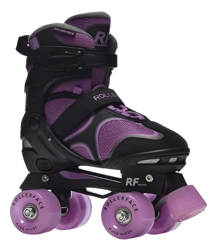 Patines En Línea Roller Face Switch 3 En 1 Lila No. 22 A 24