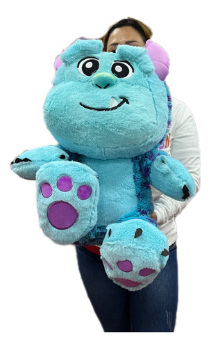 Peluche Sullivan Bebe Grande 90cm Perfumadito Y Moñito Regal