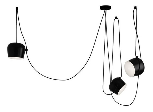 Lampara Colgante Techo 3 Luces 3 Luces Aim Led Deco