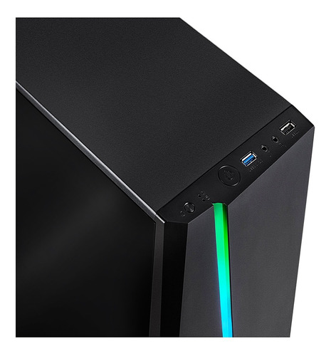 Gabinete Pc Gamer Sentey F10 Rgb Usb 3.0 Acrilico Sin Fuente