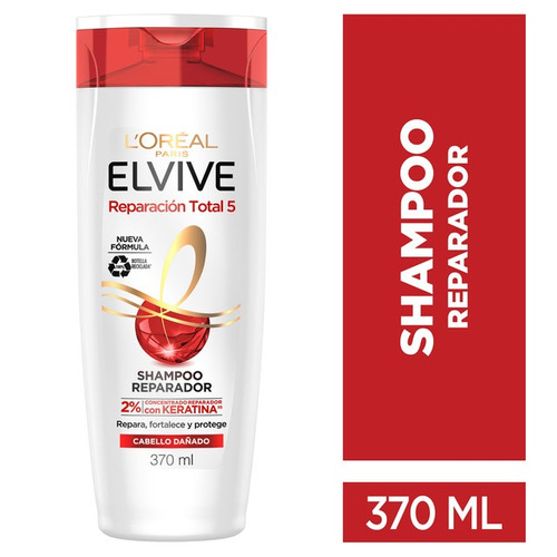 Shampoo Elvive L'oréal Paris Reparación Total 5 370ml