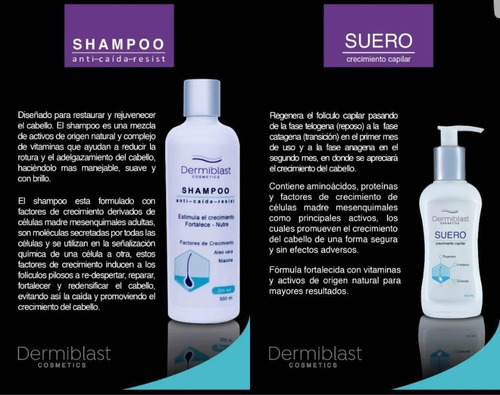 Shampoo Anticaida + Suero Estimulador Capilar