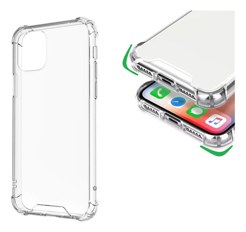 Case Transparente Reforzado Para Samsung A10s