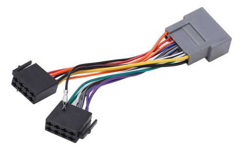 Adaptador De Conector De Radio Estéreo Arnés De Cables Iso D