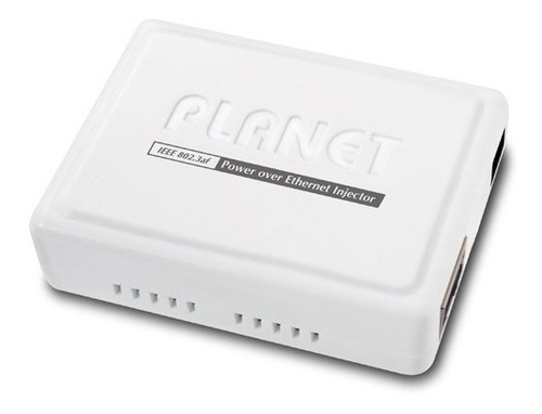 Inyector Poe Planet Poe-151-eu 802.3af 1 Puerto 10/100 Mbps