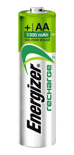 Imagen 2 de 2 de Pila Aa Energizer Recargable Cilíndrica X Unidad