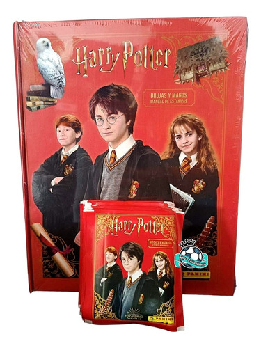 Álbum Pasta Dura Harry Potter Anthology + 50 Sobres Panini