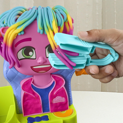 Play-doh Set De Juego De Peluquería Con 6 Latas Juguetes De