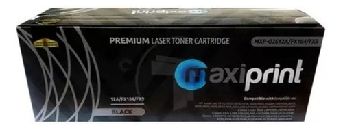 Cartucho De Toner Maxiprint Compatible Con Hp Q2612a Canon