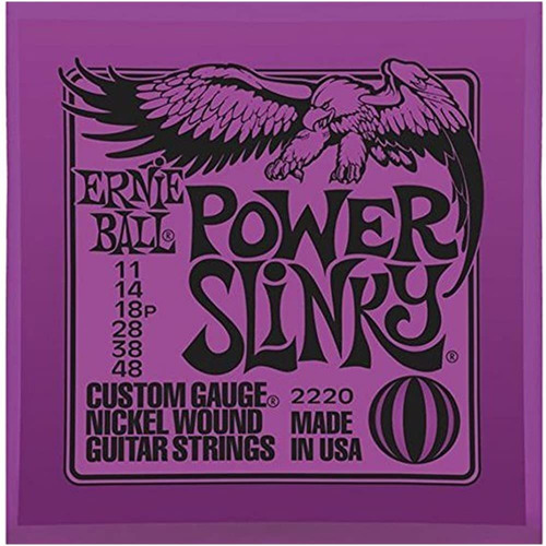 Ernie Ball  Poder Slinky Niquel Cuerdas Para Guitarra E