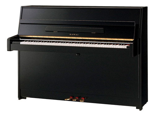 Piano Vertical Kawai K15e Color Ébano