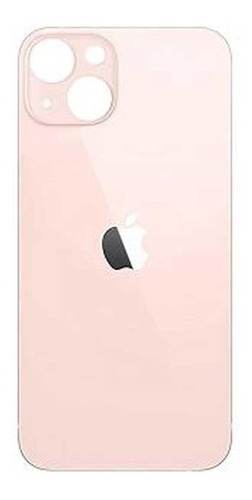 Tapa Cristal Trasero Apple iPhone 13 Mini Color Rosa