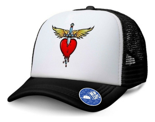 Gorra Trucker Bon Jovi Calidad New Caps