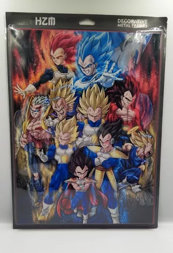 Quadro Decorativo Desenho Personagem Dragon Ball Z