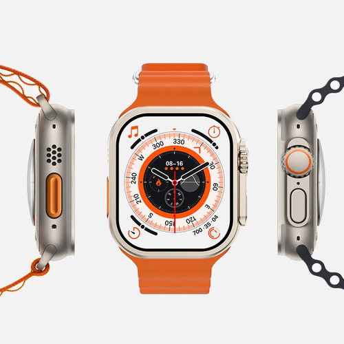 Reloj Smartwatch S8 Ultra Max Bluetooth Naranja Premium