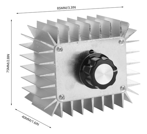 Control De Velocidad Del Motor Del Tiristor Ac 220v 5000w Aj