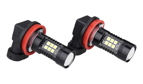 Par Luces Led H8 H11 Color Blanco 6000k 21w